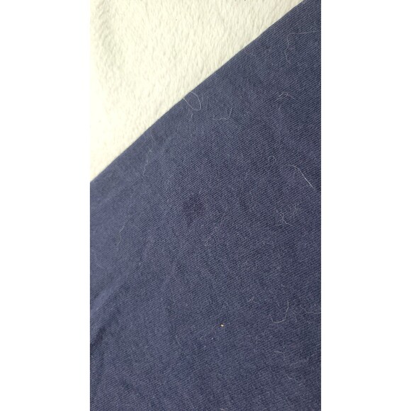 Vintage 1996 XL Gildan Beer Can Graphic T-Shirt "Important Choices" Navy Blue - Picture 5 of 12